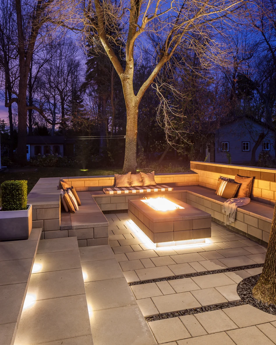 Outdoor kitchen and patio design in Greensboro